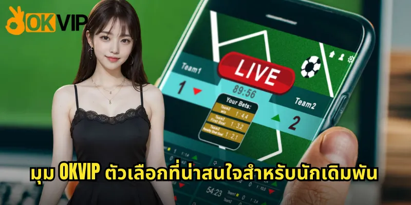 มุม OKVIP ตัวเลือกที่น่าสนใจสำหรับนักเดิมพัน